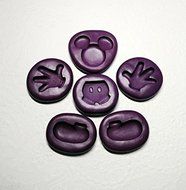 Silicone Molds Mickey Mouse Moulds (20-29mm) Fondant Icing Chocolate Clay Candy N7