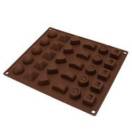 Always Your Chef 30 Cavities 6 Different Shaped Silicone Candy Making Molds MINI Cake Making Cups Chocolate DIY...