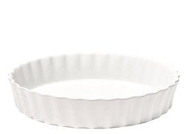 Quiche Dish - 11" - Deep - White