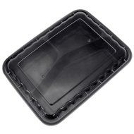 Freshware 20-Pack 7-Inch Round Bento Lunch Boxes with Lids - Stackable, Reusable, Microwave, Dishwasher &amp; Freezer... N15