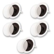 Acoustic Audio SP8c In Ceiling 8" Home Theater 5 Speaker Set 2 Way 1500 Watt SP8c-5S