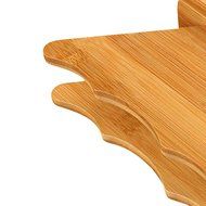 Coffee Filter Holder, Saebye Renewable Bamboo Fan Shape Coffee Filter Dispenser Rack Shelf N5