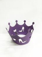 HUAL Cupcake Wrappers 50 Filigree Artistic Bake Cake Paper Cups High-heeled Shoes Lace Laser Cut Liner Baking... N6