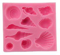 KOOTIPS Cake Decorating Supplies Seashell Shell Fondant Mold Cake Decorating Sugarcraft Gumpaste Seashell Modelling... N2