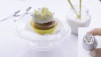 DIY Russian Piping Tips - 12 Pcs Set for buttercream frosting - Cake Decorating Supplies - Stainless Steel Large... N5