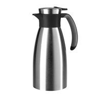Emsa 18/10 Stainless Steel Soft Grip Carafe, 34-Ounce, Black N19