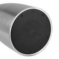 Emsa 18/10 Stainless Steel Soft Grip Carafe, 34-Ounce, Black N20