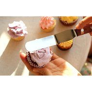 Offset Icing Spatula Set with Wood Handle - Angled Flexible Blade - Professional Cake Decorating Tool 6",8"&amp;10... N13