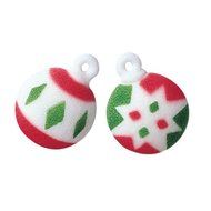 Lucks Dec-Ons Decorations Molded Sugar/Cup-Cake Topper, Ornament Assortment, 1.5 Inch, 120 Count