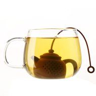 LEASEN Silicone Tea Leaf Filter Tea Infuser Tea Strainer-Mini Teapot Shaped Tea Filter N6