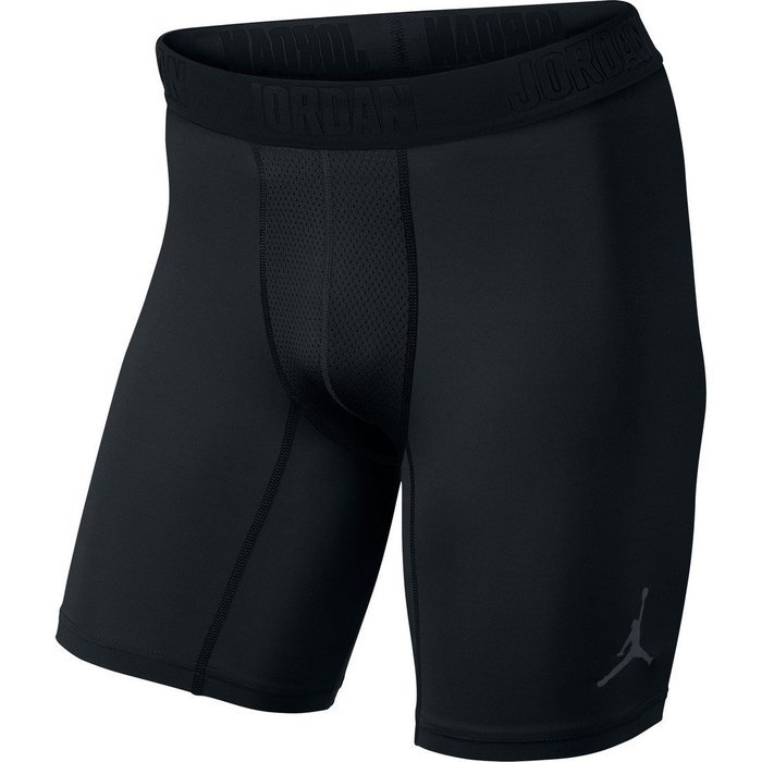 Nike Mens AJ All Season Compression 6" Traning Shorts Cool Grey/Black 642344-091 Size Medium N3