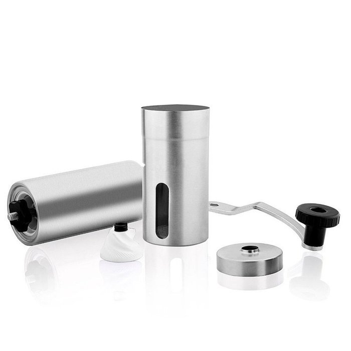 Coffee Grinder, Generic Manual Coffee Grinder Ceramic Burr Stainless Steel N2
