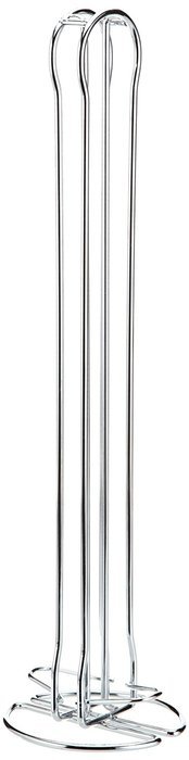 Fackelmann 42129 3.5 x 14.5" Chrome Plate Coffee Pad Holder, Silver
