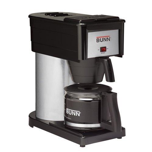 BUNN&reg; 10-Cup Pour-O-Matic Coffee Brewer, Black N2