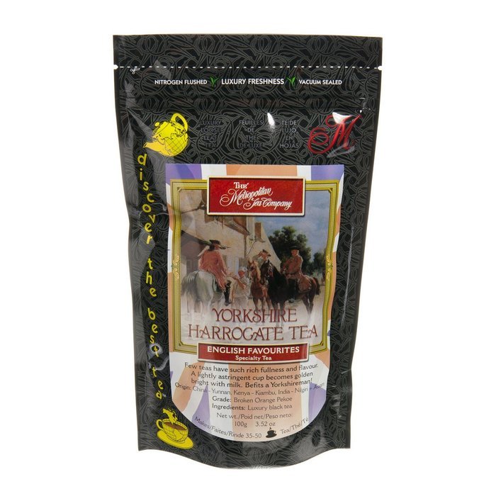 Yorkshire Harrogate Loose Leaf Black Tea From Metropolitan, 100gm N4