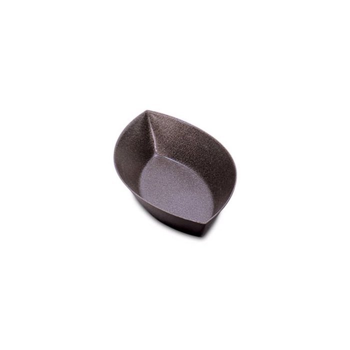 JB Prince 2.3" Non-Stick Plain Barquettes Mold - Pack =12