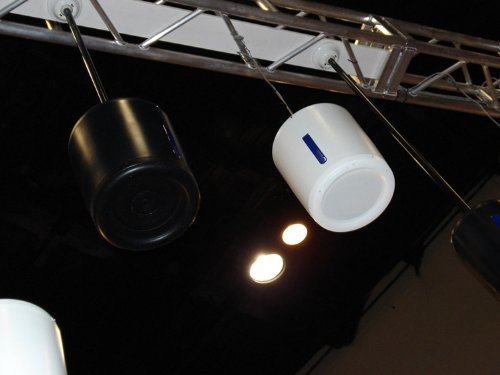 Atlas Sound PM8CX-W Pendant Mount Speaker Coaxial, 150 Watts, 90 Degree Dispersion (White) N3