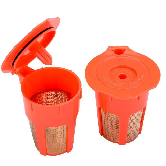 Bapdas Golden Reusable K-Carafe Filter for Keurig 2.0 - K-Cup Reusable 4-5 Cup Carafe Filter for Keurig 2.0: K200... N3