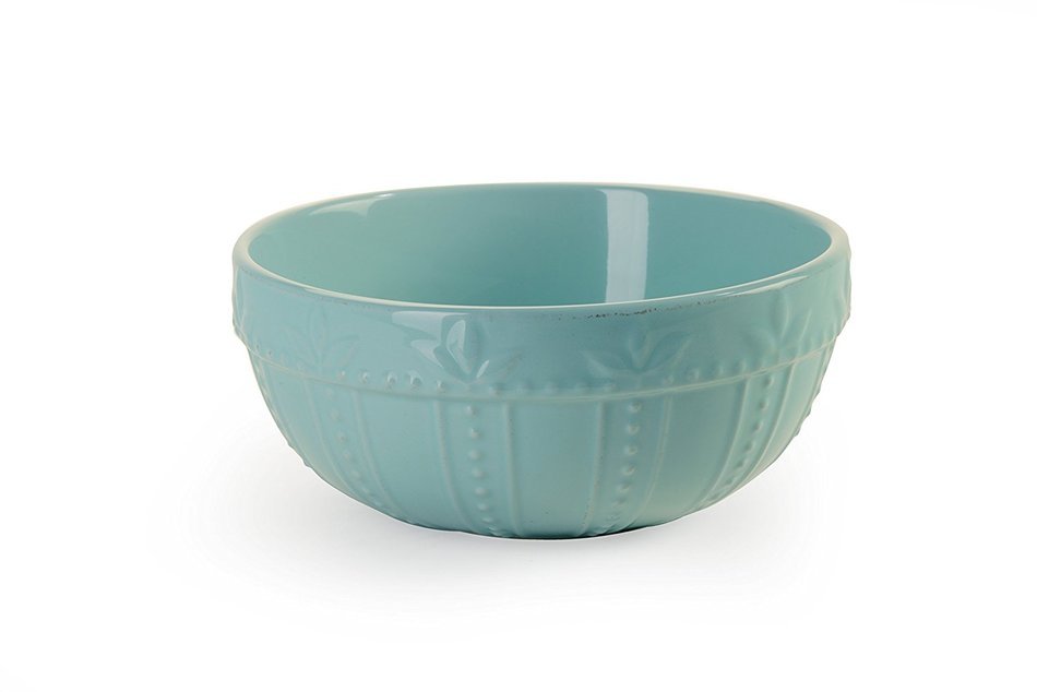 Signature Housewares Sorrento Collection Set of 2 Mixing Bowls 8-Inch and 9-Inch, Light Gray N4