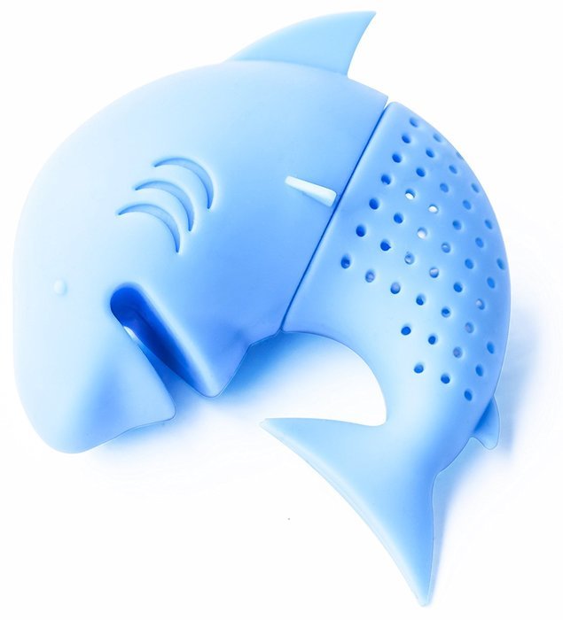 Altarmoss Happy Shark Tea Infuser - 100% Food Grade Silicone Tea Filters for Loose Leaf Tea, Set of 2 (Mr. & Mrs... N5
