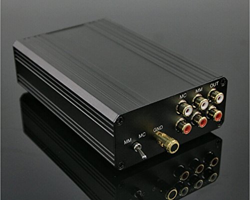 Nobsound&reg; Little Bear T8 Turntable MM MC Phono RIAA preamplifier Audio Hifi Stereo Pre-AMP DIY N5