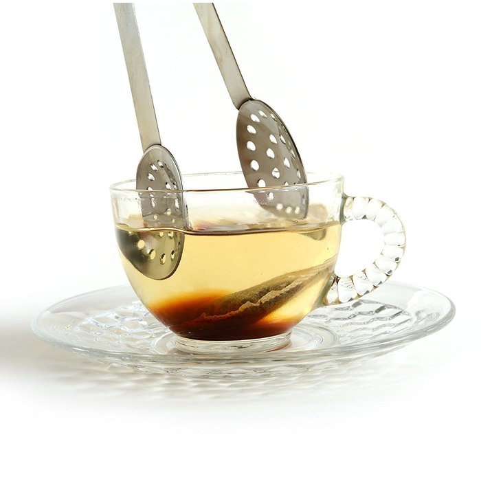 Norpro 5526 Round Stainless Steel Tea Bag Squeezer, Set of 2 N5
