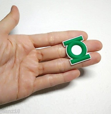Silicone Mold Green Lantern Logo Avengers Superheroes (28mm) Fondant Jewelry N3