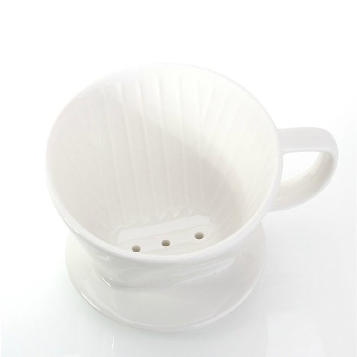 MyLifeUNIT White Ceramic Coffee Dripper N2