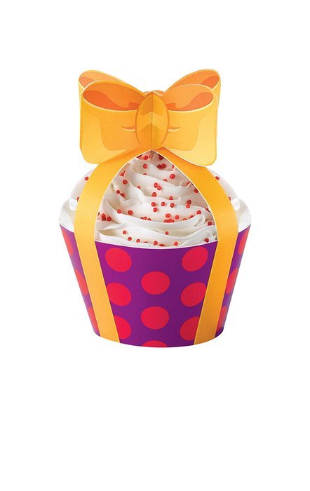 Wilton Wheels Cupcake Wraps'n Pix, 12 Count N6