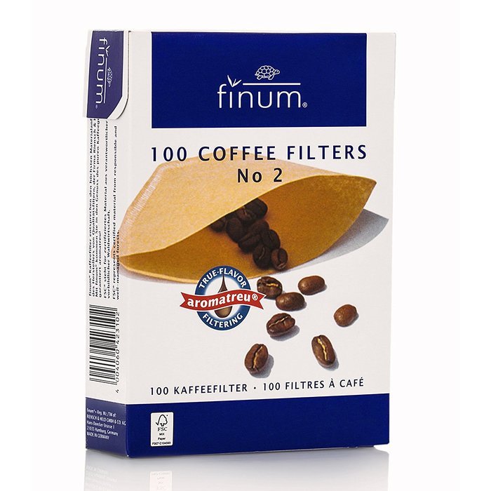 100 Coffee Filters No. 2 (12 retail packages per tray) N2