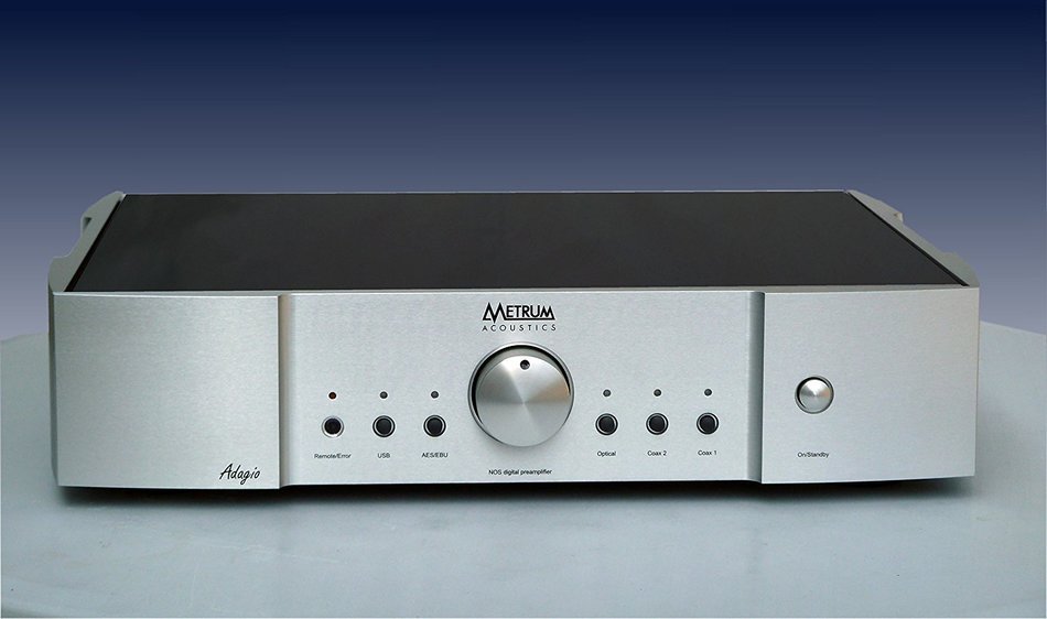 Metrum Acoustics Adagio Digital Preamplifier / DAC, Silver N5