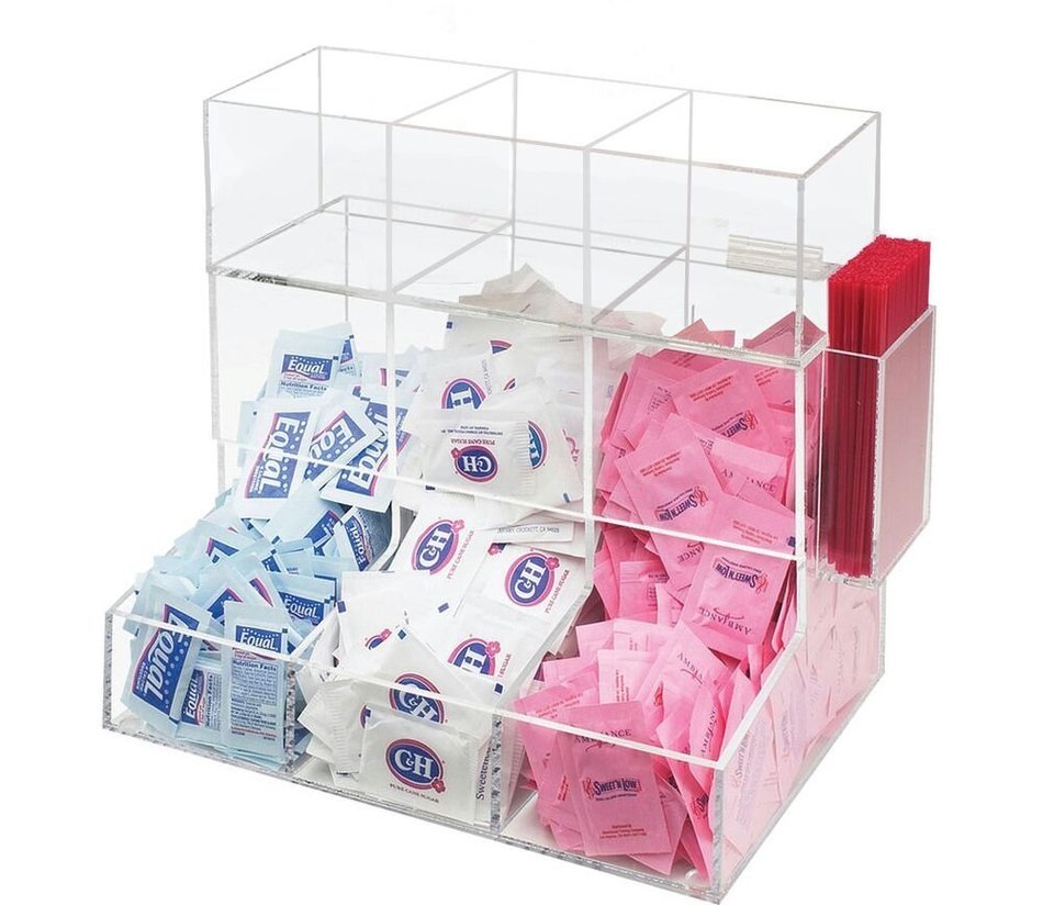 OnDisplay Acrylic Sugar/Creamer Station N3