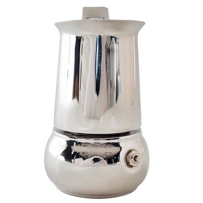 Bialetti 06812 Kitty Coffee Maker, Stainless Steel, 4-Cup(8 oz) N7