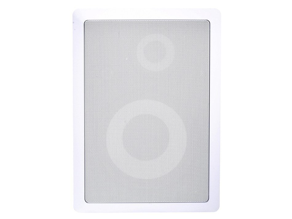 Monoprice 8 Inch Kevlar 3-Way High Power In-Wall Speaker (Pair) - 100W Nominal, 200W Max N5