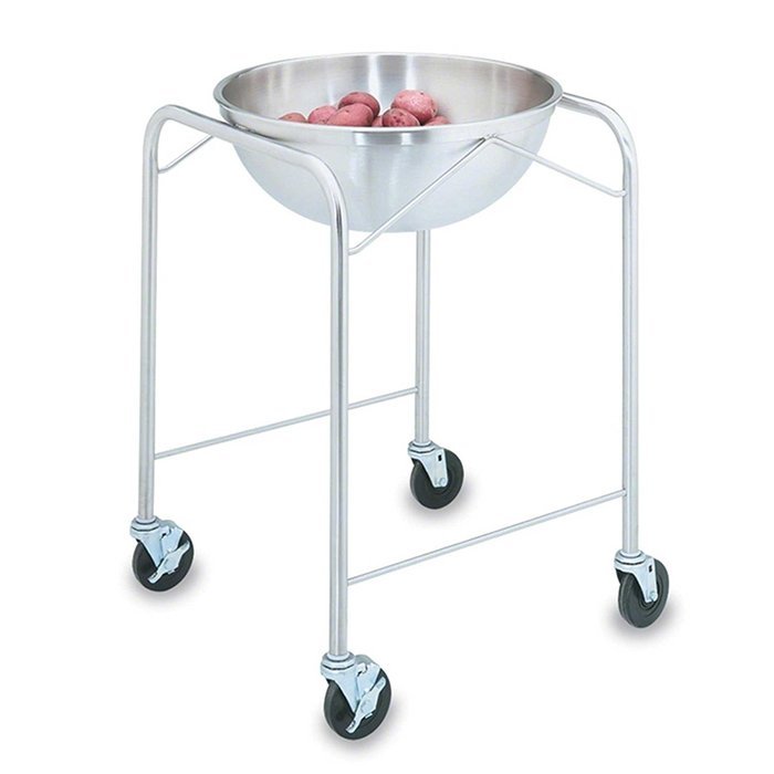 Vollrath 79301 S/S Mobile Bowl Stand with 30 Qt. S/S Mixing Bowl
