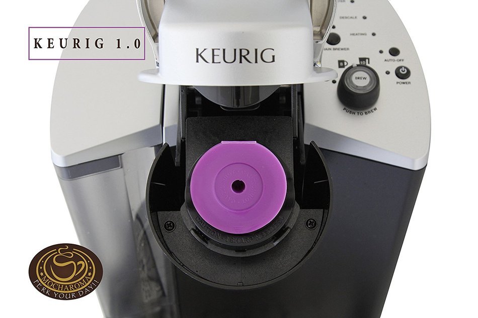 MochAroma Reusable K-cups for Keurig 2.0 - Compatible with K1.0, K200, K300, K400, K500 Series Brewer System.... N4