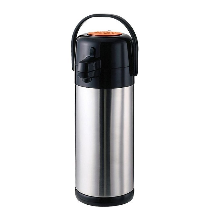 Service Ideas SECA30S Airpot with Pump, Stainless Steel Lined, 3 L