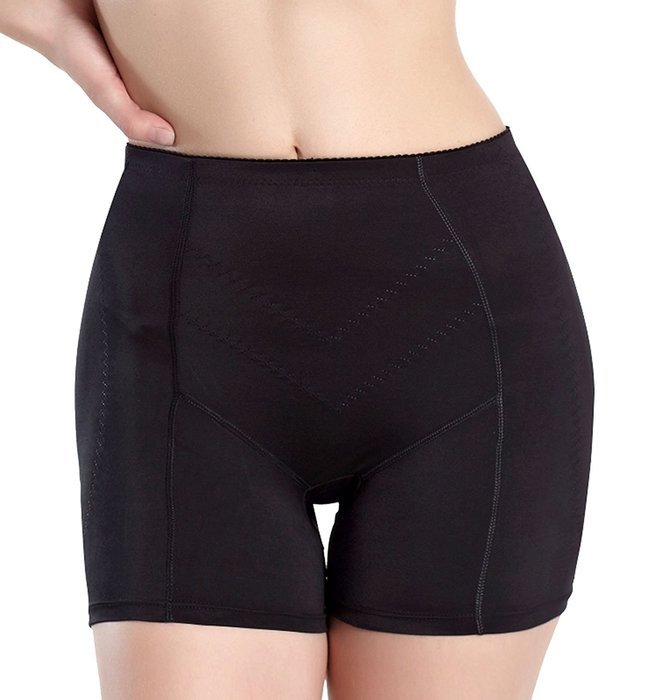Junlan Women's Padded Seamless Butt Hip Enhancer Panties Boy Shorts N3