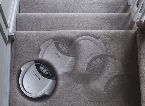 iRobot Roomba Intelligent Floorvac Robotic Vacuum N4