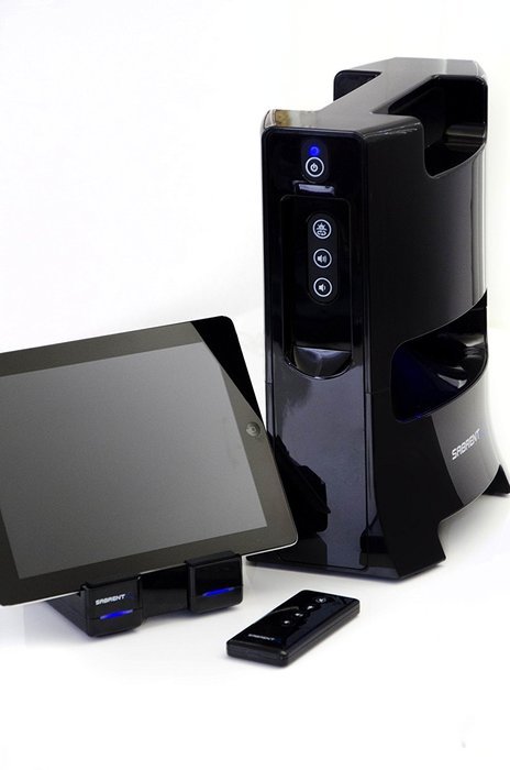 Sabrent Weather Resistant 2.4 GHz Wireless Indoor/Outdoor 150 Ft Stereo Speaker System with Remote and Dual Power... N7