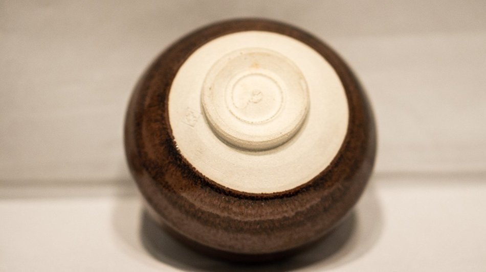 Matcha bowl chawan Hagiyaki brown-red Artist Artwork N5