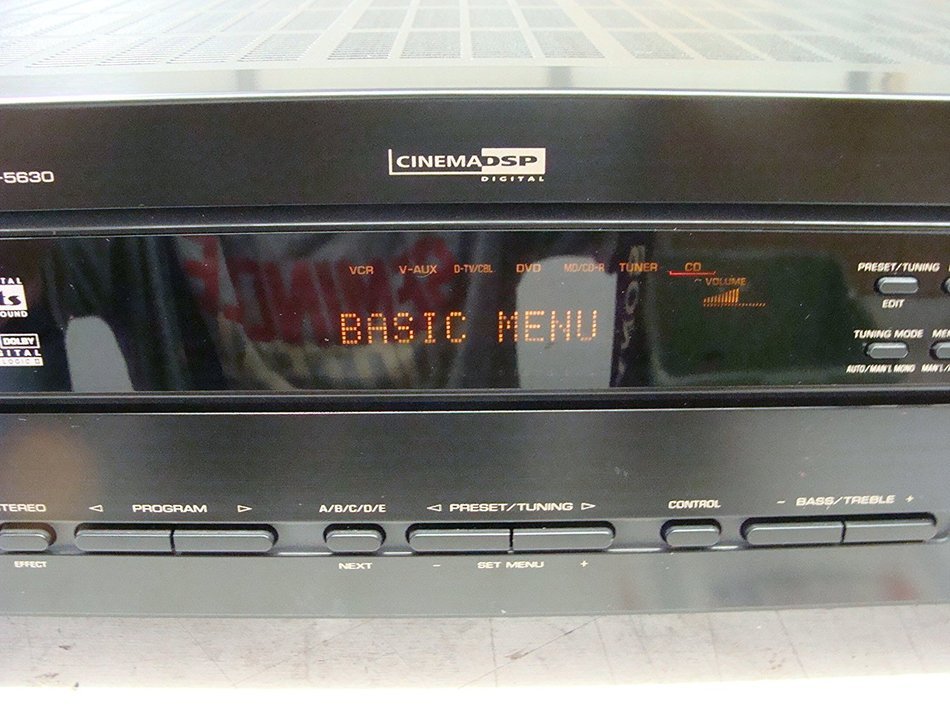 Yamaha HTR-5630 5.1 Digital Home Theater Receiver (Black) (Discontinued by Manufacturer) N5