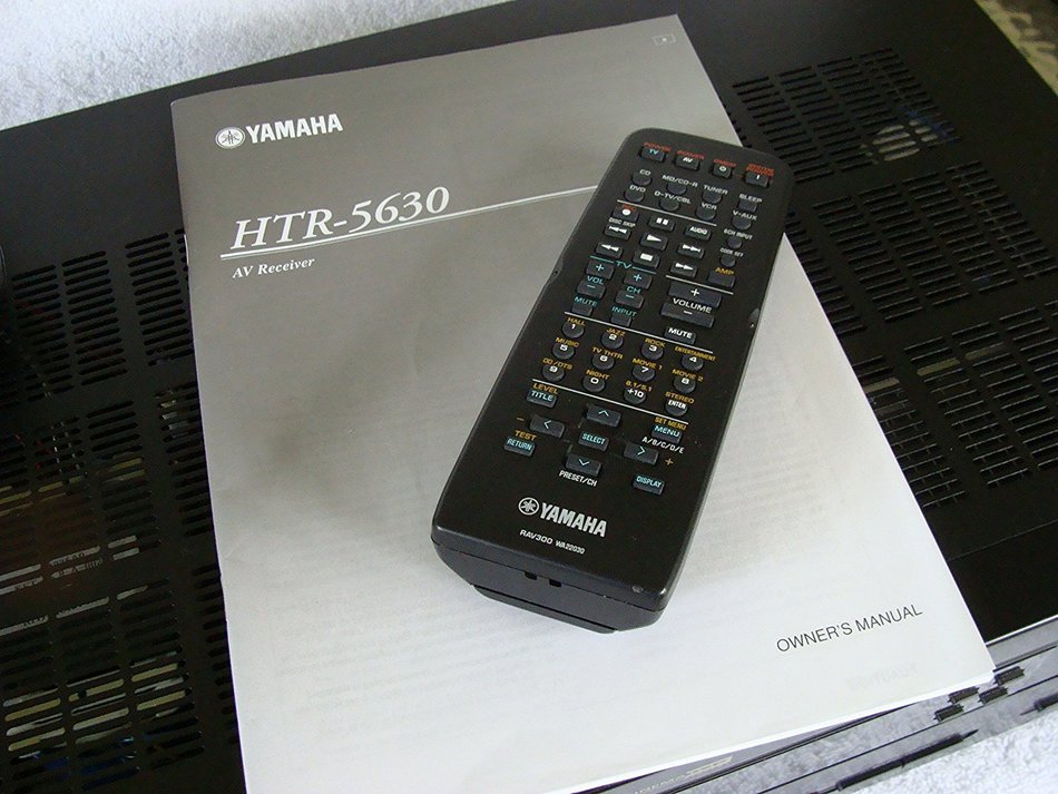 Yamaha HTR-5630 5.1 Digital Home Theater Receiver (Black) (Discontinued by Manufacturer) N9