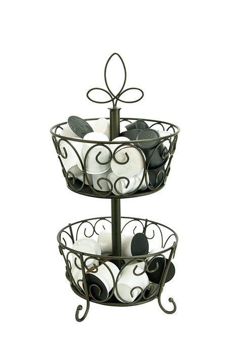 Boston Warehouse Large Mug Kup Keeper Storage for Coffee and Espresso Pods N3