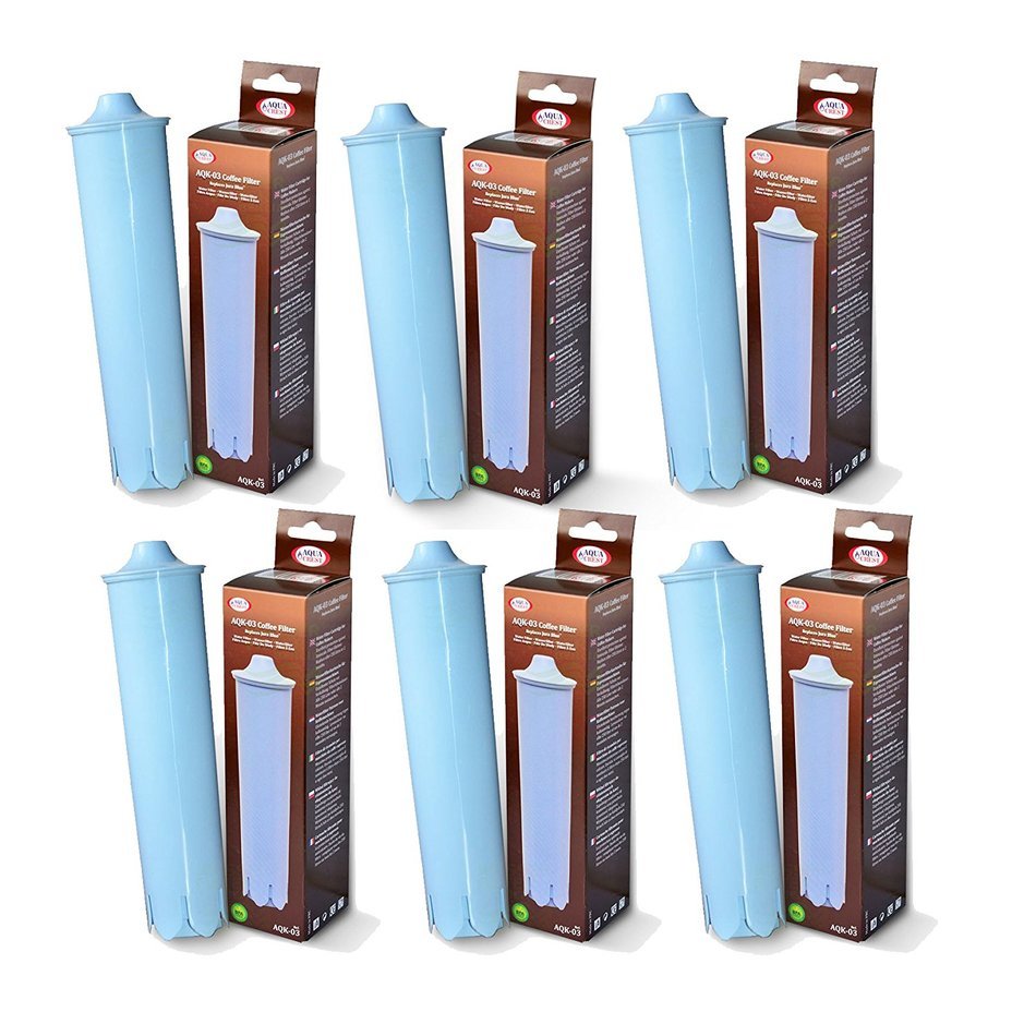 Compatible Water Filters - Jura Capresso Clearyl Blue - Pack of 6