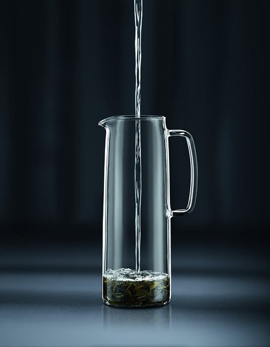 Bodum Biasca Ice Green Tea Jug, 40 oz, Red N5