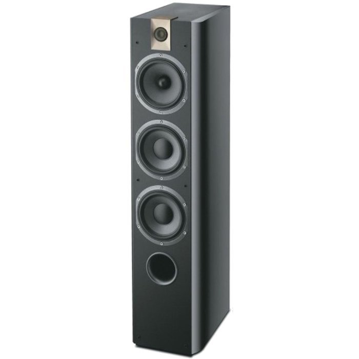 Focal Chorus 726 3-Way Bass-Reflex Floorstanding Speaker (Single, Black Style)