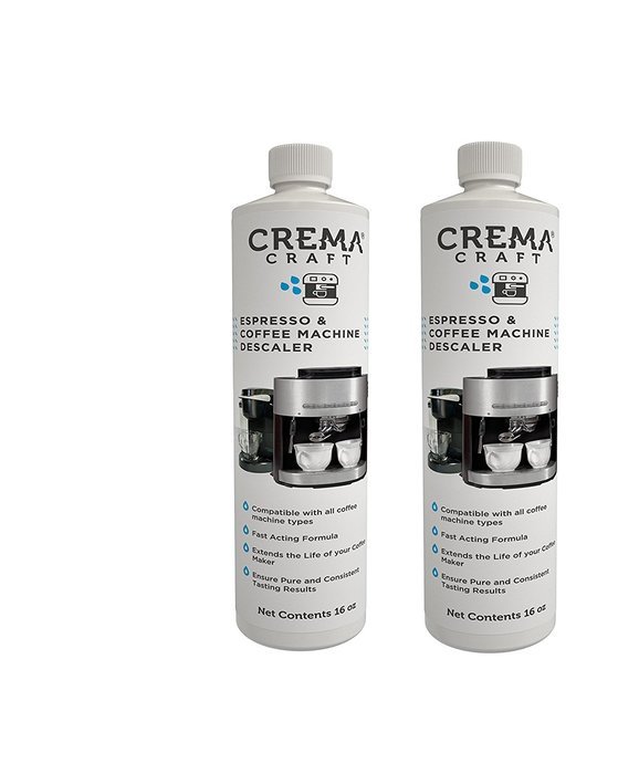 Descaling Solution (2 Pack) for Espresso and Coffee Machines, Keurig, Delonghi, Nespresso, Compatible with All... N4