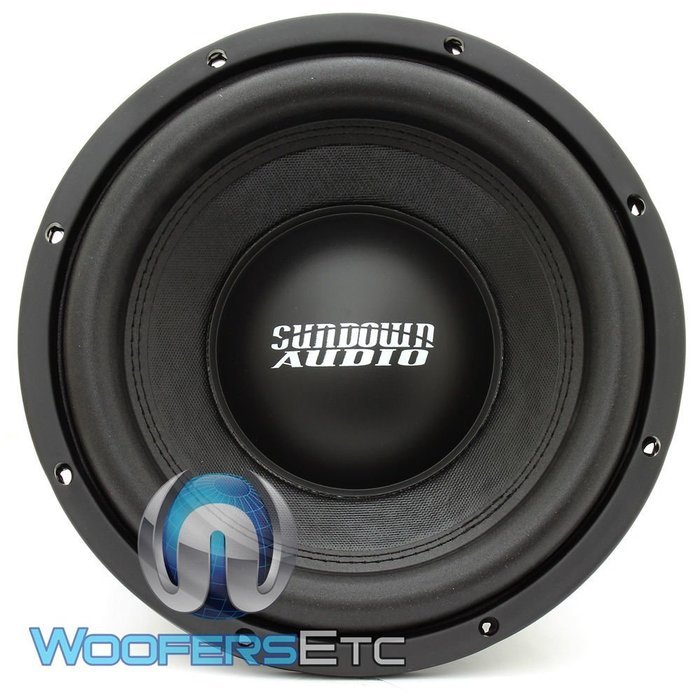 E-10 V.3 D2 - Sundown Audio 10" 500W RMS Dual 2-Ohm EV.3 Series Subwoofer N4