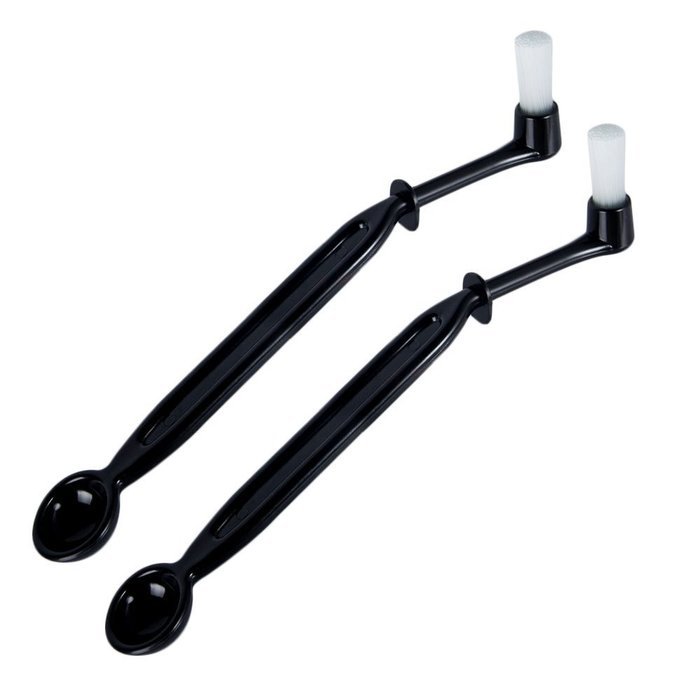 Number-One Coffee Machine Brush Cleaner Nylon Espresso Machine Brush Coffee Cleaning Tool with Spoon (Pack of 2) N3